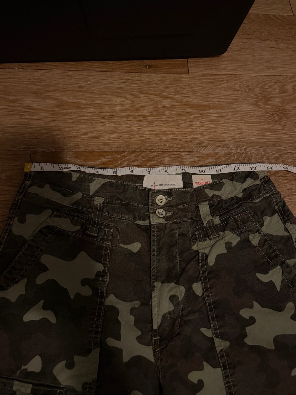 Anthropologie The Wanderer Camo Utility Pants Size 27 - Picture 11 of 11